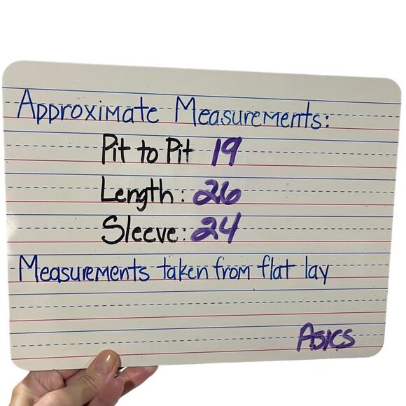 ASICS Performance Abstract Print Full Zip Jacket With Pockets & Hood Size Medium - Picture 9 of 9